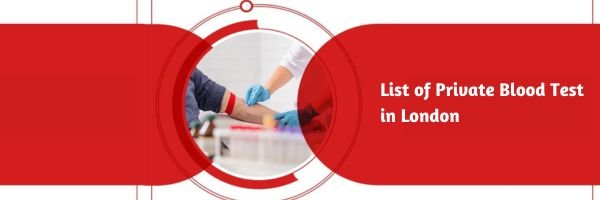 List of Private Blood Test East London